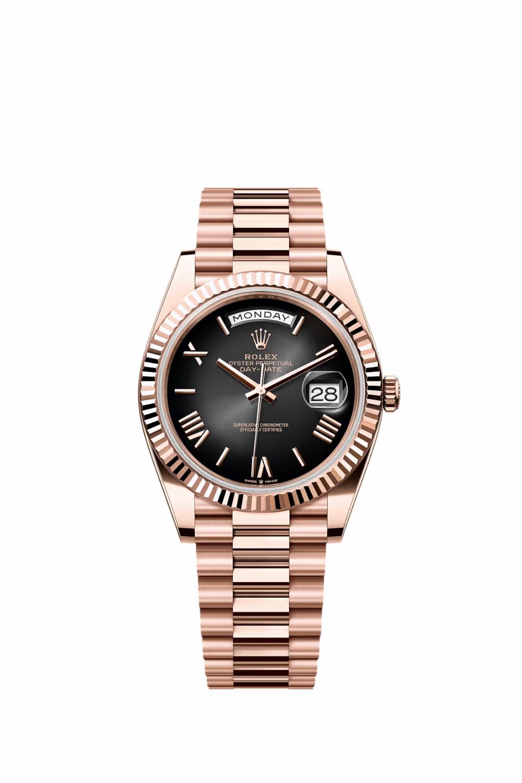 Rolex Day-Date 40mm Oyster 228235 Everose-Gold