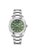 Rolex Oyster Datejust 36 Olive Green Palm 126200