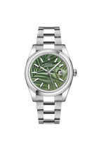 Rolex Oyster Datejust 36 Olive Green Palm 126200