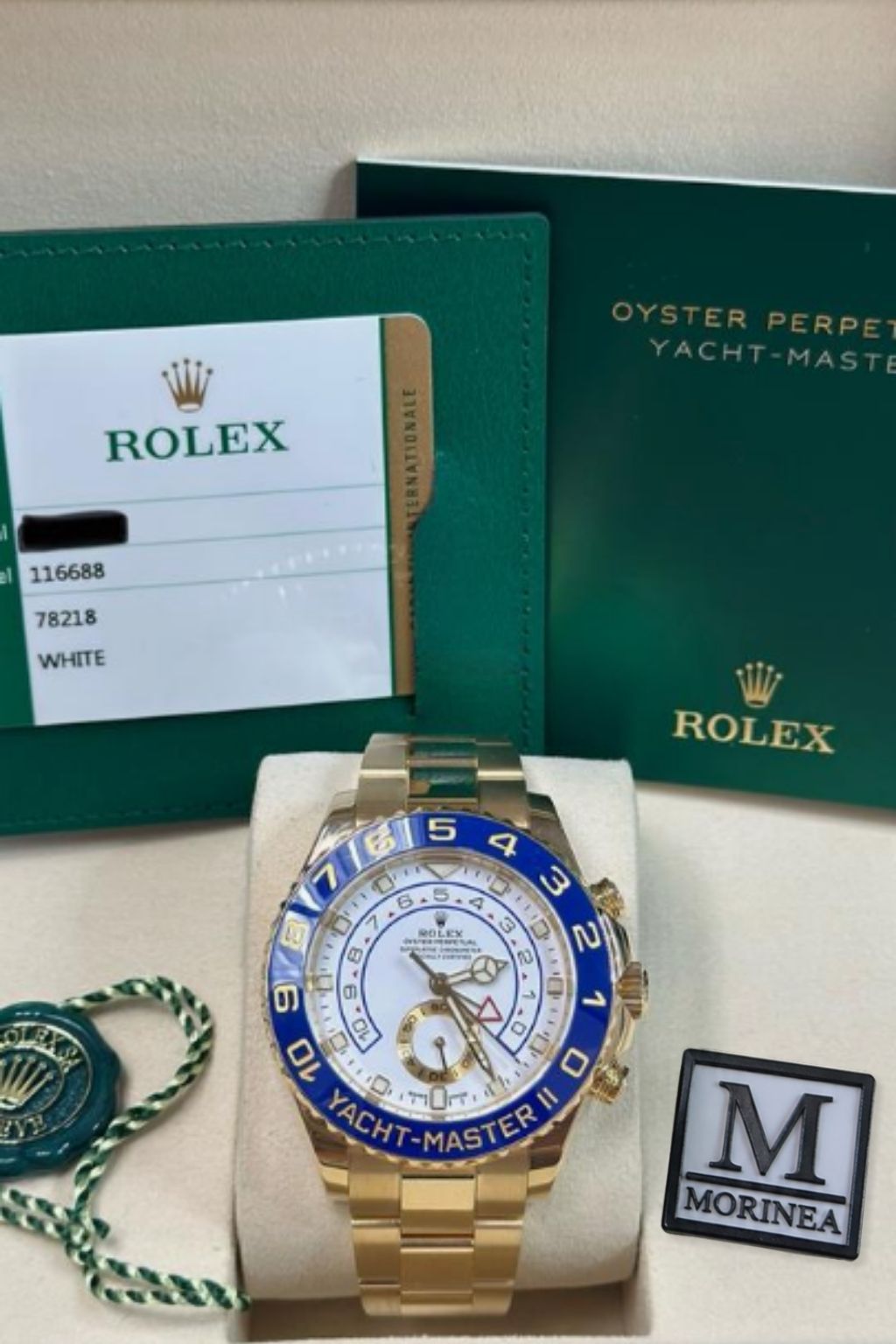 Rolex Yacht-Master II Oyster Yellow Gold 126688