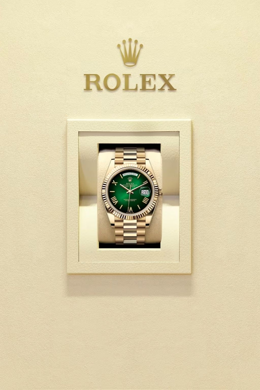 Rolex Day-Date 40 Money Green 228238