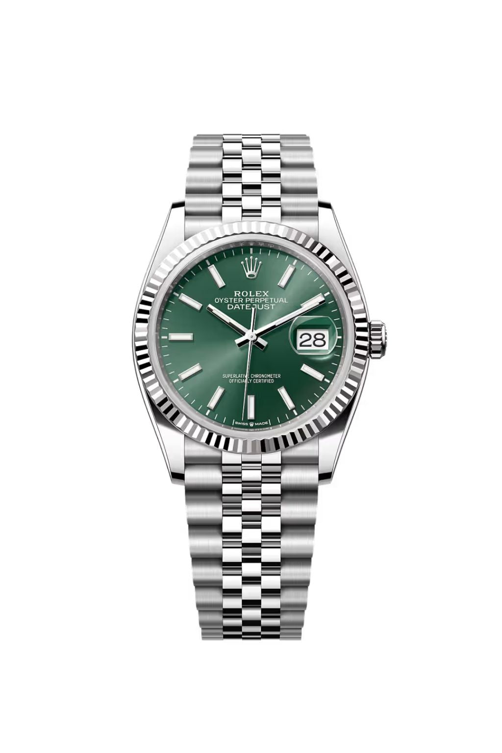 Rolex Datejust Oyster 36mm Green Dial 126234
