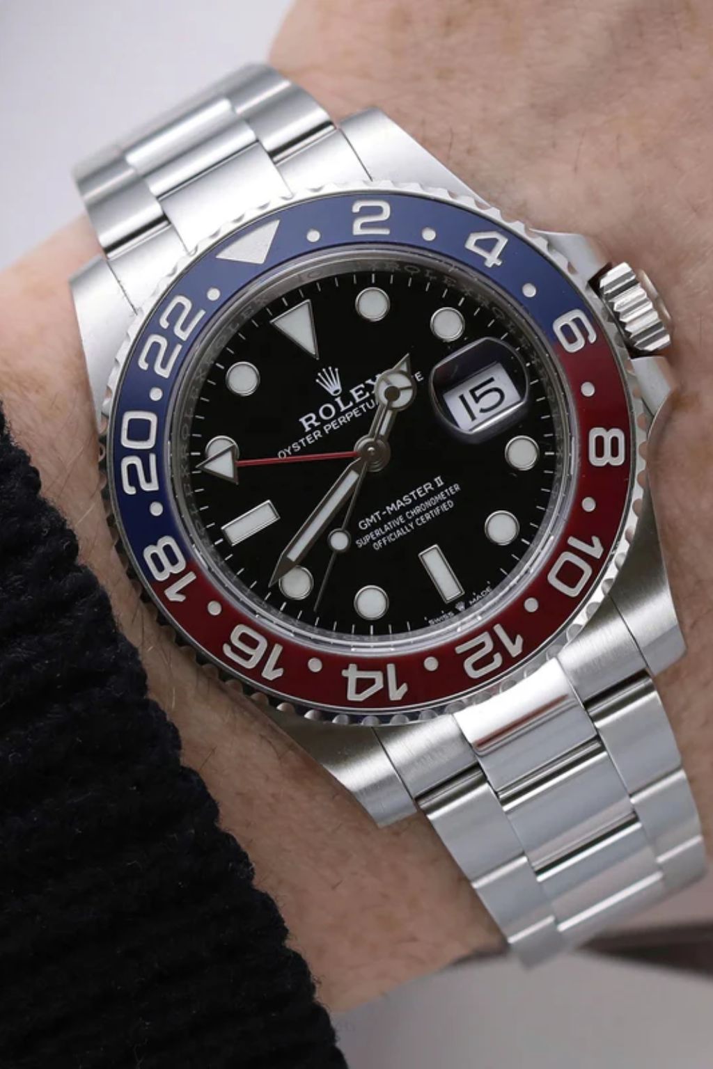 Rolex GMT-Master II 126710BLRO Pepsi Oyster-Band