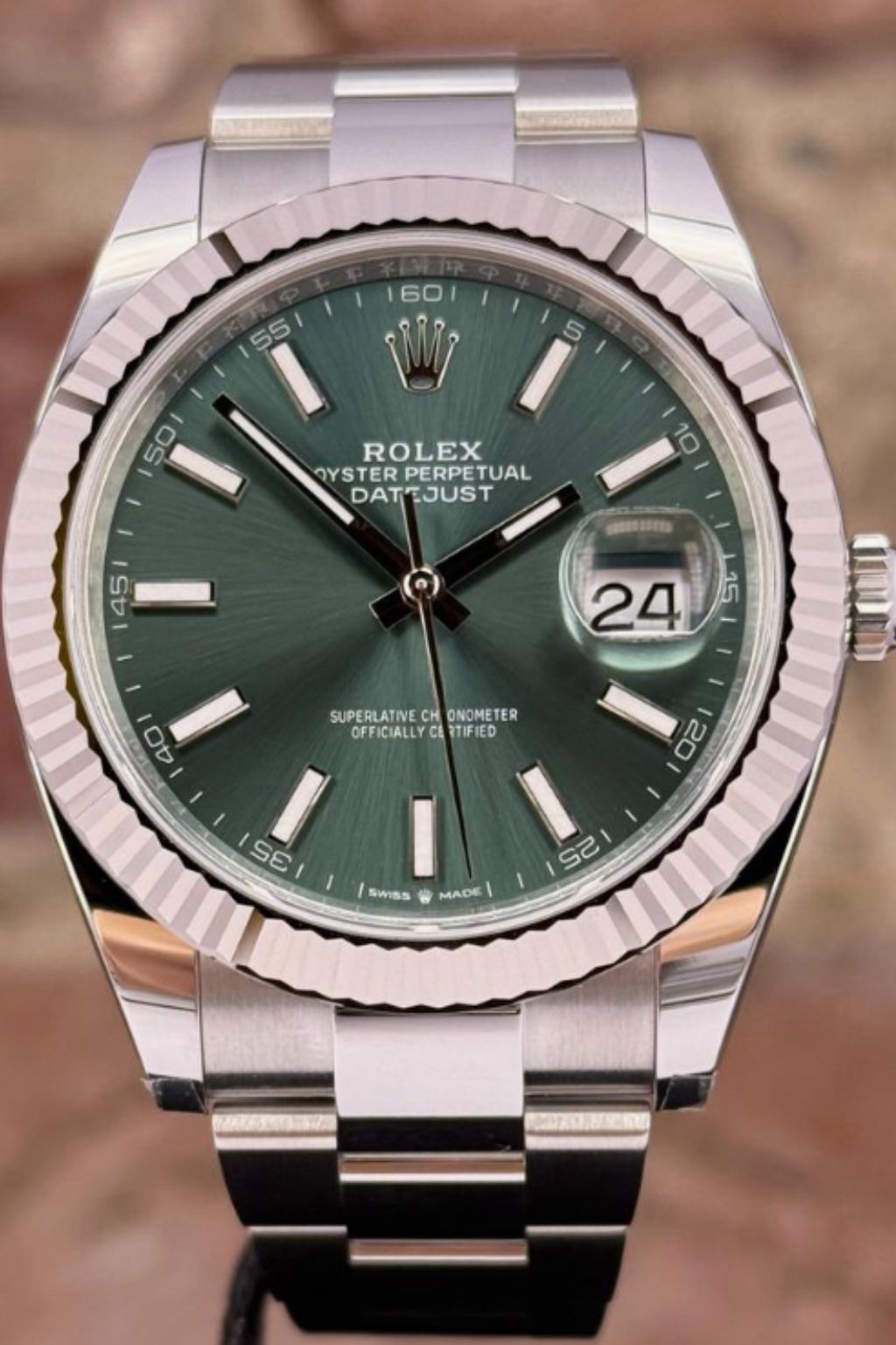 Rolex Datejust Oyster 36mm Green Dial 126234