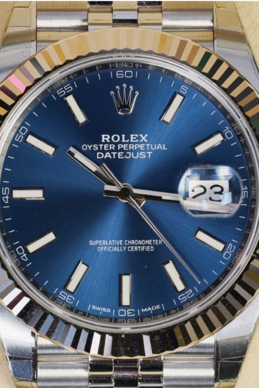 Rolex Datejust Oyster Blue Dial 41 mm 126334