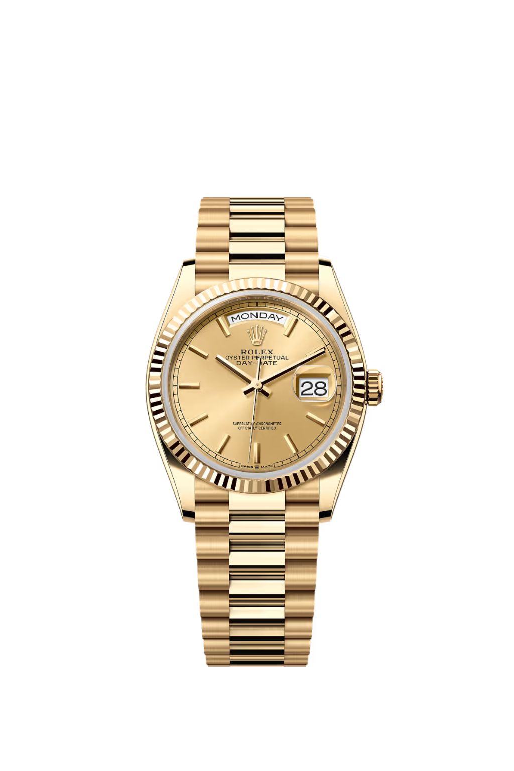 Rolex Day-Date 36 Oyster 128238 Yellow Gold