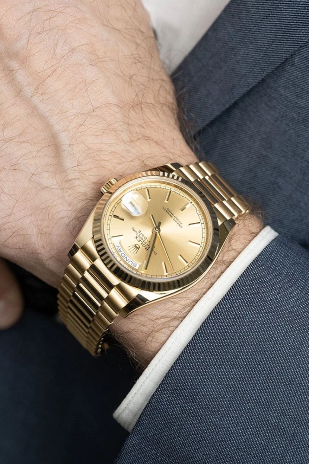 Rolex Day-Date 36 Oyster 128238 Yellow Gold