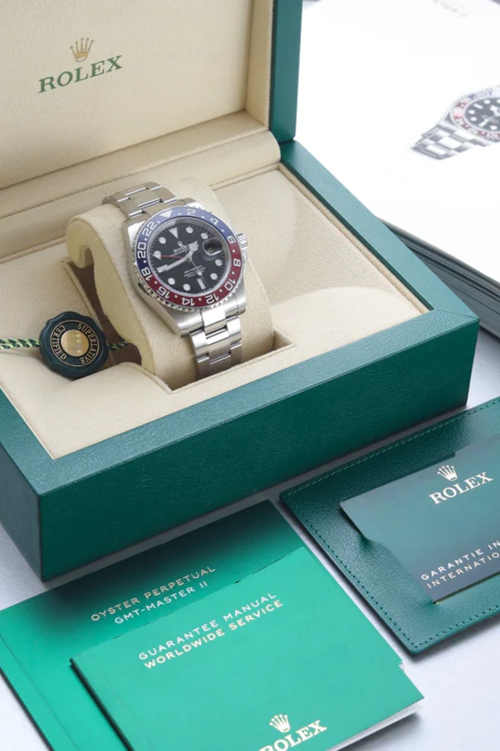 Rolex GMT-Master II 126710BLRO Pepsi Oyster-Band