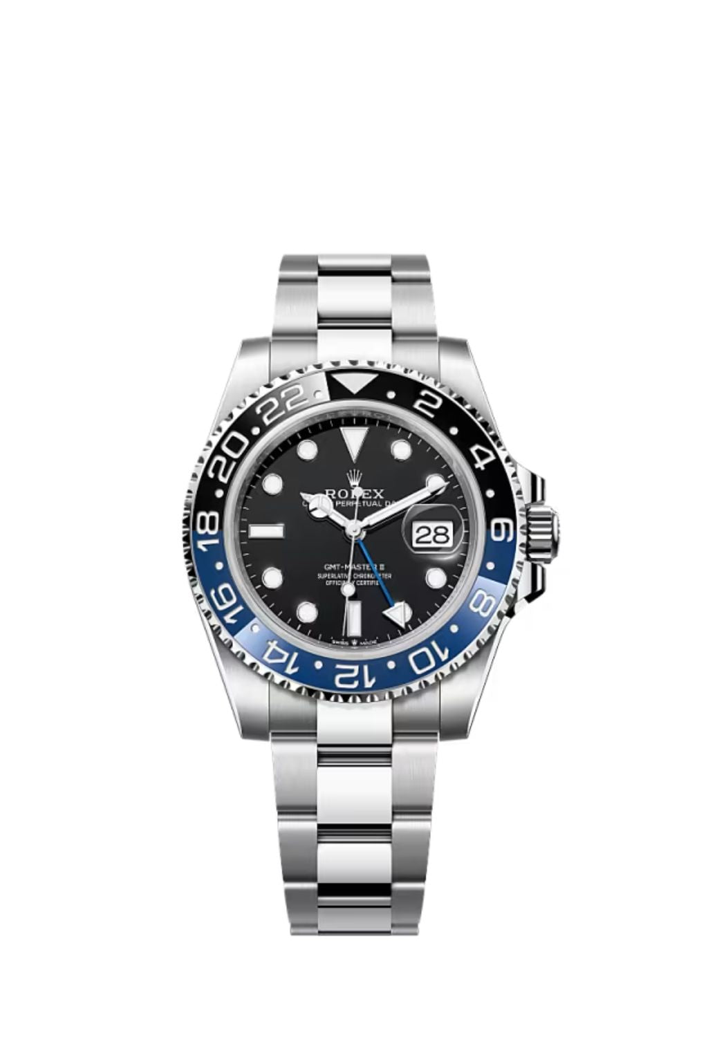 Rolex GMT-Master II BATMAN 126710BLNR Oyster-Band