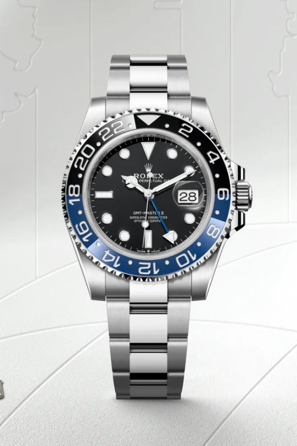 Rolex GMT-Master II BATMAN 126710BLNR Oyster-Band