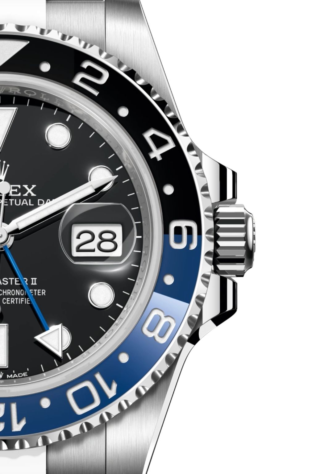 Rolex GMT-Master II BATMAN 126710BLNR Oyster-Band