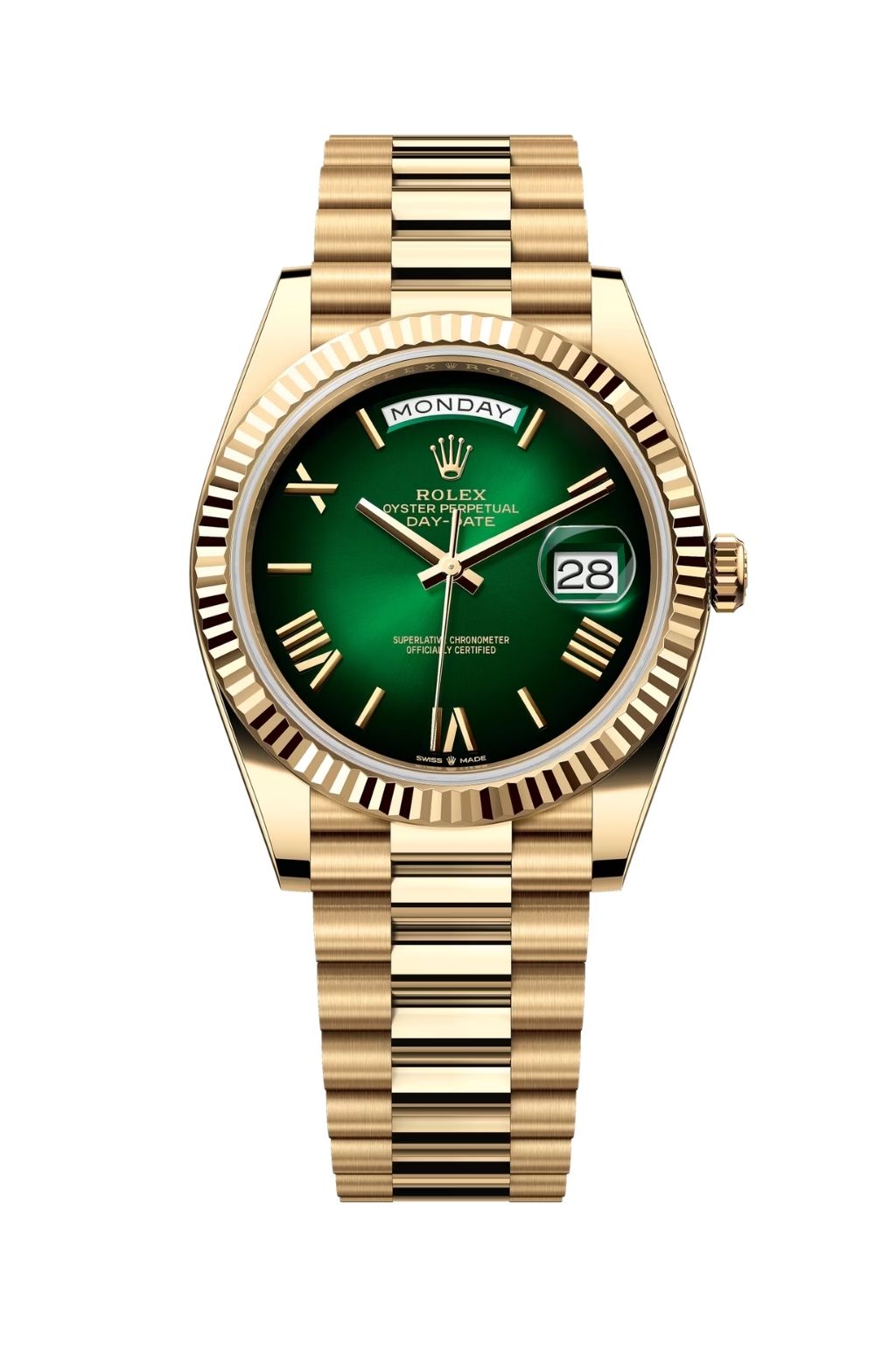 Rolex Day-Date 40 Money Green 228238